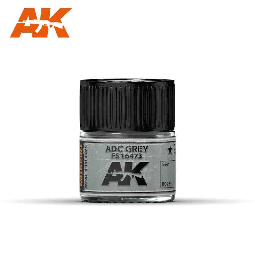 AK Interactive Real Colors: ADC Grey FS 16473 - 10ml RC221
